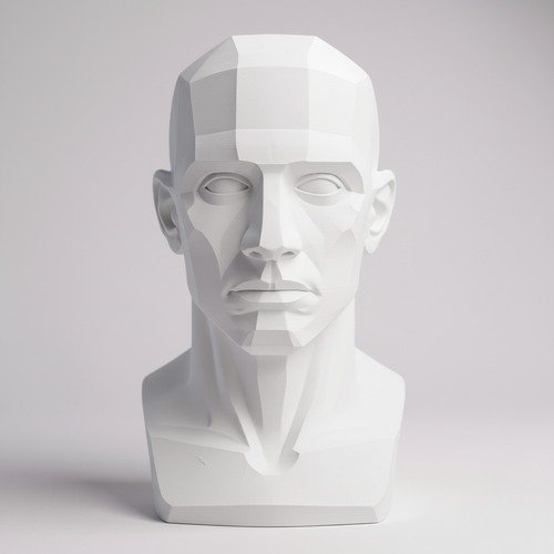 Adam bust planar hybrid head - adam,