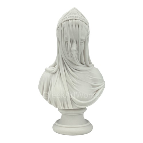 The veiled maiden lady bust - veiled,