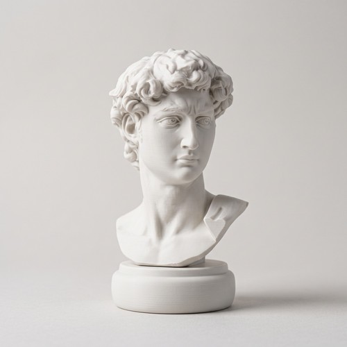 David bust statue michelangelo - statue,